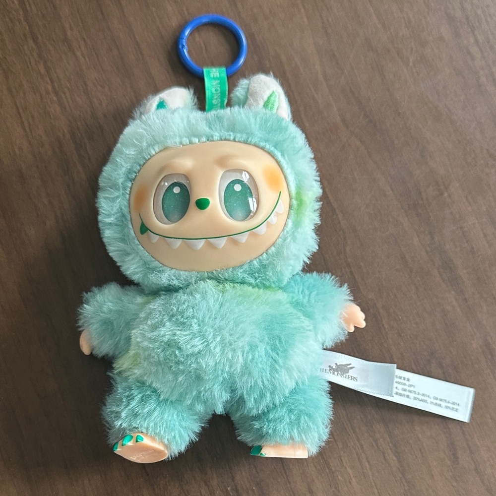 Authenic POP MART Labubu boo boo 6” keychain